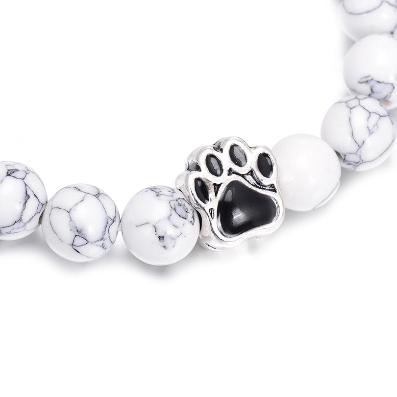 Cute Paw Beads Bracelets