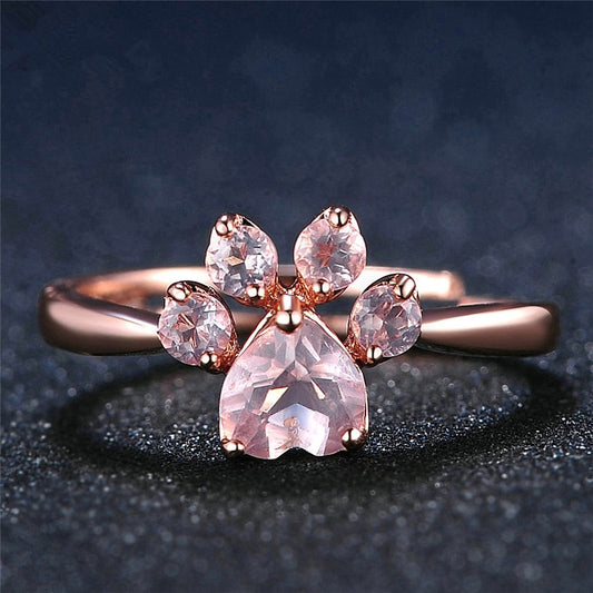 Cute Paw Ring for Women