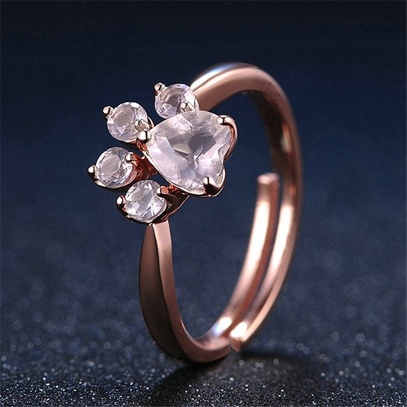 Cute Paw Ring for Women